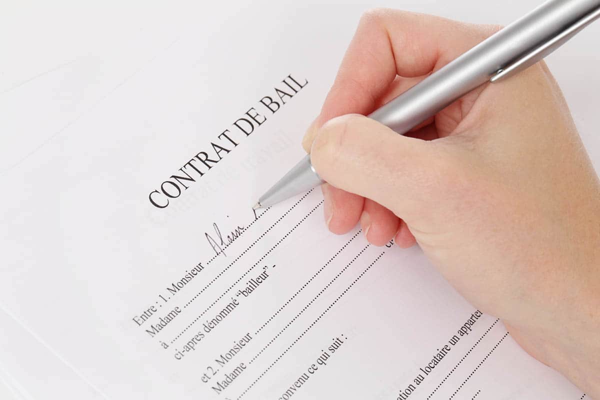 Les clauses du contrat de bail