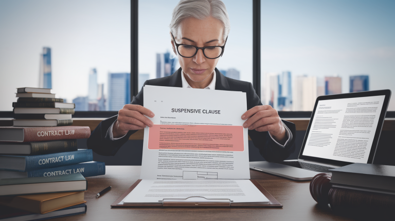Comprendre la clause suspensive : enjeux et implications dans un contrat